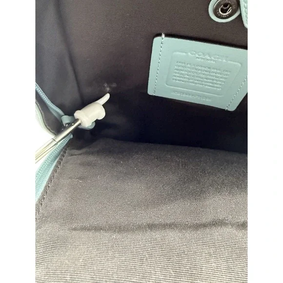 COACH Unisex Charles Messenger Sling Pack Bag in Luxury Smooth Leather - Picture 11 of 11